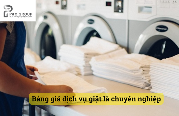 Bảng giá dịch vụ giặt là tại Hà Nội